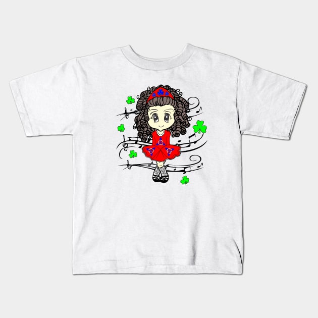 IRISH DANCER Kids T-Shirt by ishopirish